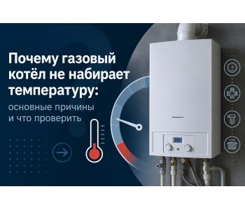 Почему газовый котёл не набирает температуру: основные причины и что проверить