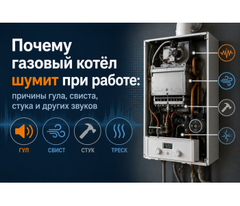 Почему газовый котёл шумит при работе: причины гула, свиста, стука и других звуков