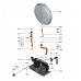 Запчасти для котла Vitopend 100-W WH1D K-rlu 24кВт 7538041