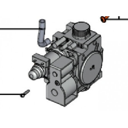 Газовый клапан Vitopend 050-W APJA 24 кВт
