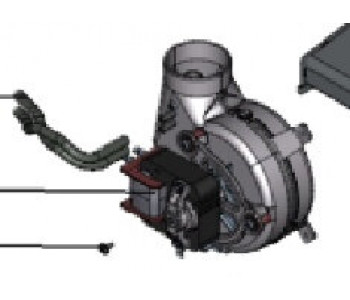 Вентилятор для котла Vitopend 050-W APJA 24 кВт (Виссманн Витопенд)
