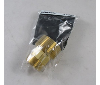 Двойной ниппель R5/4"-G1"AG латунь Wolf Двойной ниппель R5/4"-G1"AG латунь Wolf
