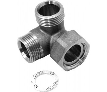 Угол 3/4" Flx3/4"AGx3/4"AG для разделения системы Wolf