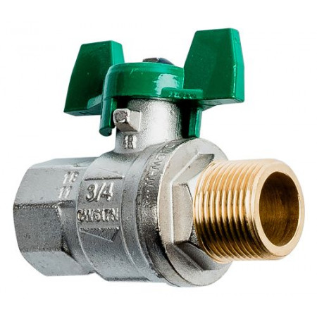 Шаровой кран 3/4" DVGW Wolf Шаровой кран 3/4" DVGW Wolf
