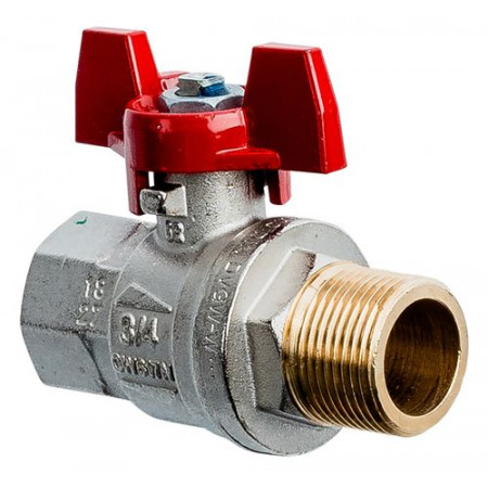 Шаровой кран 3/4" отопление Wolf Шаровой кран 3/4" отопление Wolf