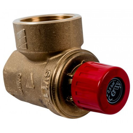 Предохранительный клапан SVH25 1 1/4" 2,5 бар Wolf