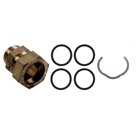 Комплект подключения гофрированной трубы DN32 G1 1/4 Wolf Комплект подключения гофрированной трубы DN32 G1 1/4 Wolf