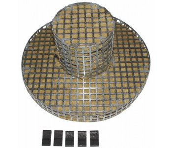 Глушитель для установки в стальной отопительный котёл 32 до 40 кВт Wolf