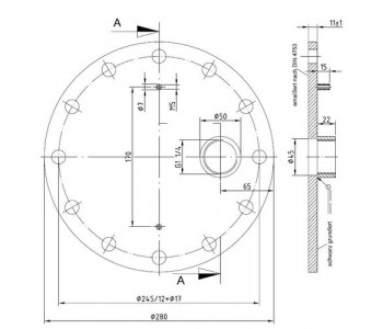 Крышка смотрового окна 1 X 1 1/4" Wolf