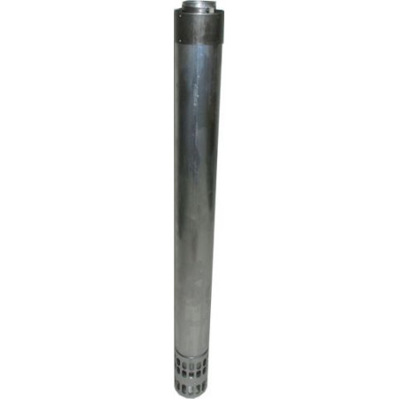 Концентрическая дымовая труба DN63/96 L:1041мм с защитой от ветра Wolf Концентрическая дымовая труба DN63/96 L:1041мм с защитой от ветра Wolf