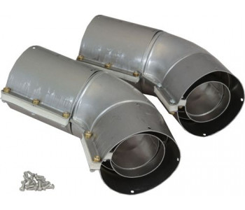 Отвод DN63/96 45° для газовых котлов Wolf