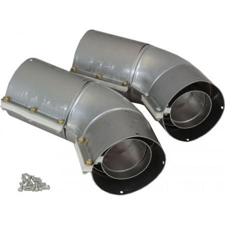 Отвод DN63/96 45° для газовых котлов Wolf Отвод DN63/96 45° для газовых котлов Wolf