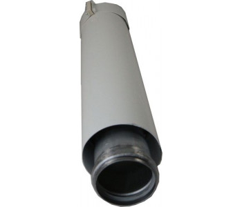 Концентрическая дымовая труба DN63/96 L:427мм белый Wolf