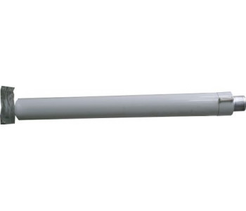Концентрическая дымовая труба DN63/96 L:912мм белый Wolf