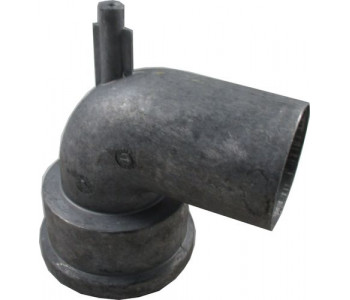 Отвод с ривизией DN63/80 87° из полипропелена Wolf