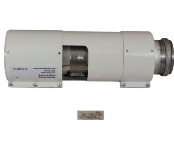 Концентрическая дымовая труба DN63/96 L:270мм с ревизией Wolf