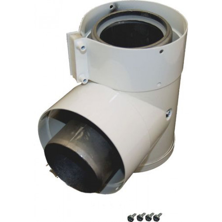 Тройник DN63/96 90° с ревизией Wolf Тройник DN63/96 90° с ревизией Wolf