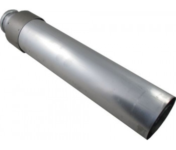 Концентрическая дымовая труба DN63/96 L:477мм для газовых котлов Wolf