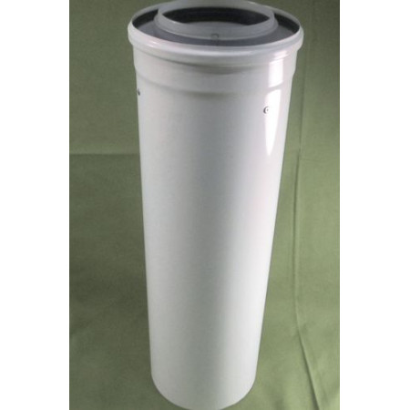 Концентрическая дымовая труба DN100/150 L:500 белый Wolf