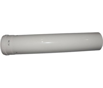 Дымоход Концентрическая дымовая труба DN60/100 L:500 мм, для газовых настенных котлов Wolf
