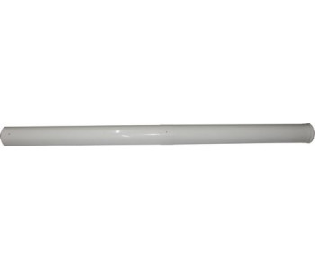 Концентрическая дымовая труба DN80/125 L:2000 для фасада белый Wolf