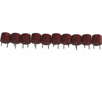 предохранитель мелкий 1,25A ленивый 8,4x7,6mm(10 штук) (заменяет № 2745893) Wolf