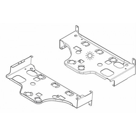 Консоль оцинкованная для CGB-2 Wolf Консоль оцинкованная для CGB-2 Wolf
