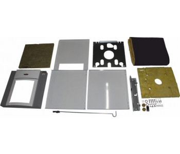 Обшивка котла комплект с теплоизоляцией и декоративными элементами (белая) CNU-40 Wolf